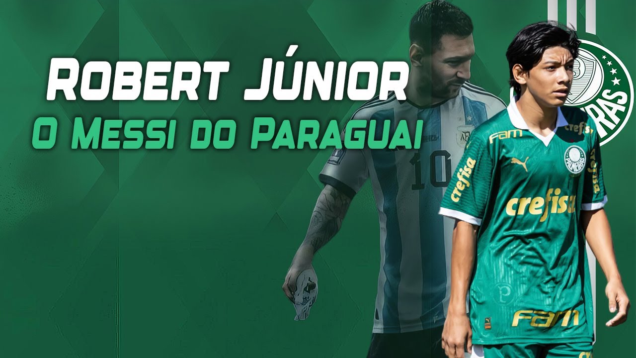 Conhe&ccedil;a Robert J&uacute;nior: O Messi do Paraguai da Base do Palmeiras