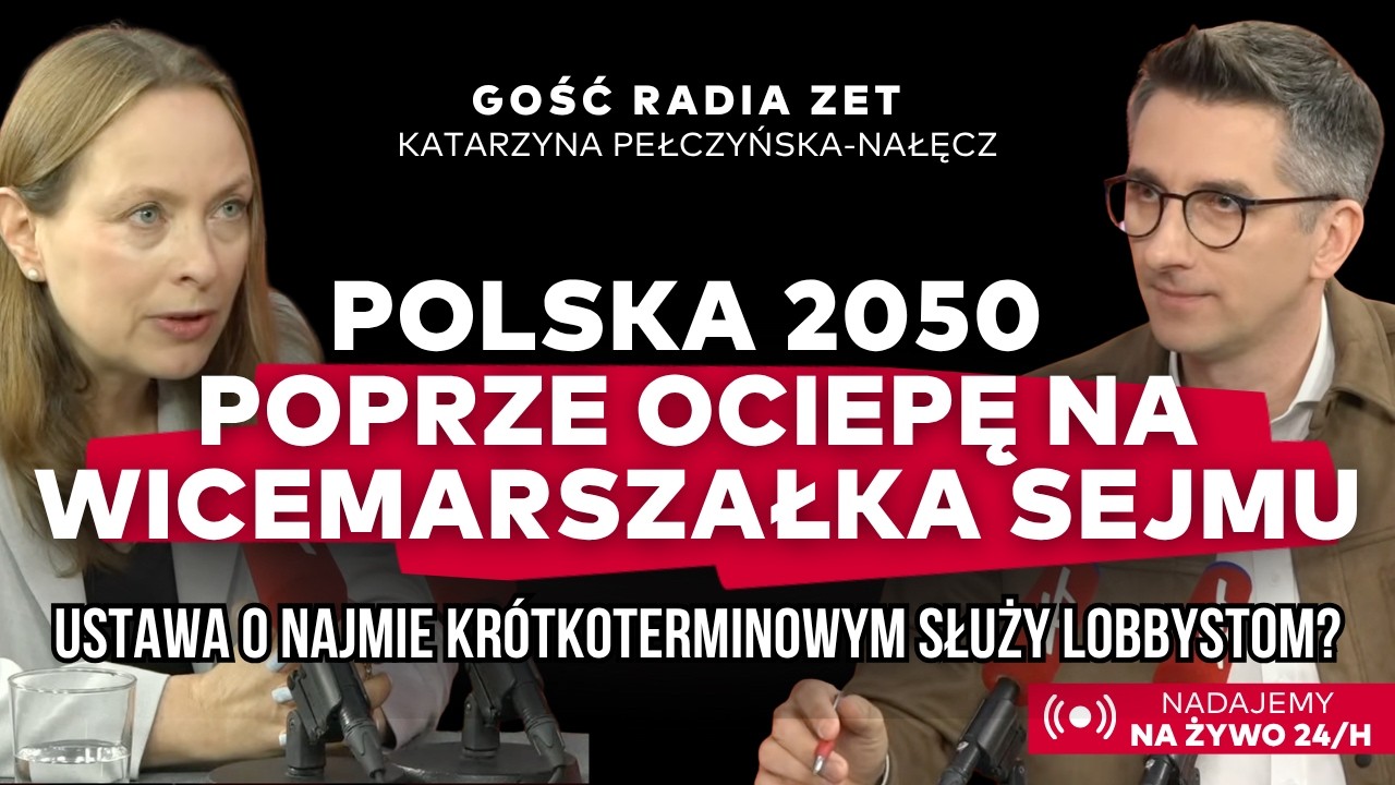 Pełczyńska: Ustawa o najmie jest bardzo zła, ale nie jestem od polowania na czarownice.