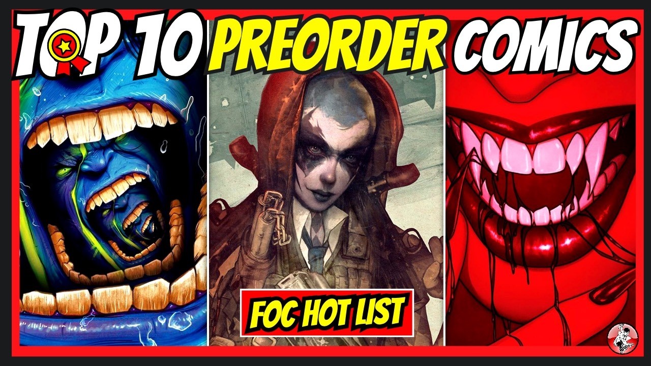 Топ-10 новых комиксов для предзаказа 🔥 АБСОЛЮТНАЯ КВИНТАНА ЗА $6? 🔥 FOC 24-я неделя 2026 года