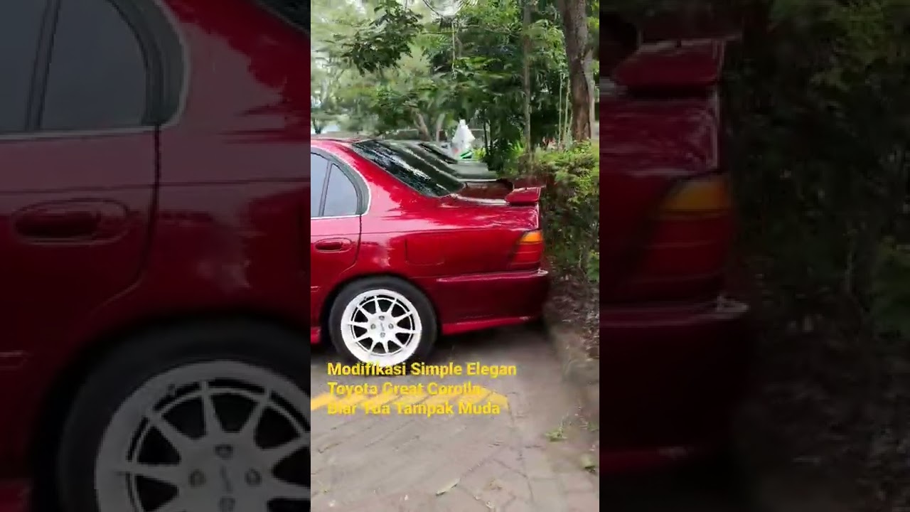 Modifikasi Simple Elegan Toyota Great Corolla