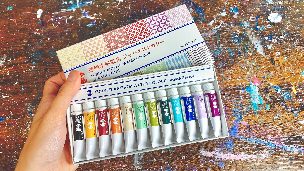 とにかく和風な絵の具が神すぎた。