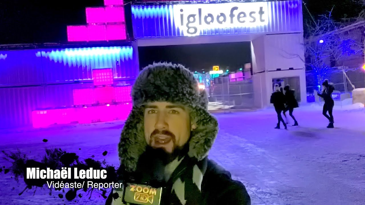 Exp&eacute;rience Igloofest 2020  - t&eacute;moignages - Michael Leduc (zoom 7id)