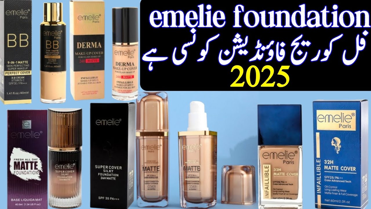 Emelie foundation|Emelie foundation review|Emelie new foundation|Emelie matte foundation