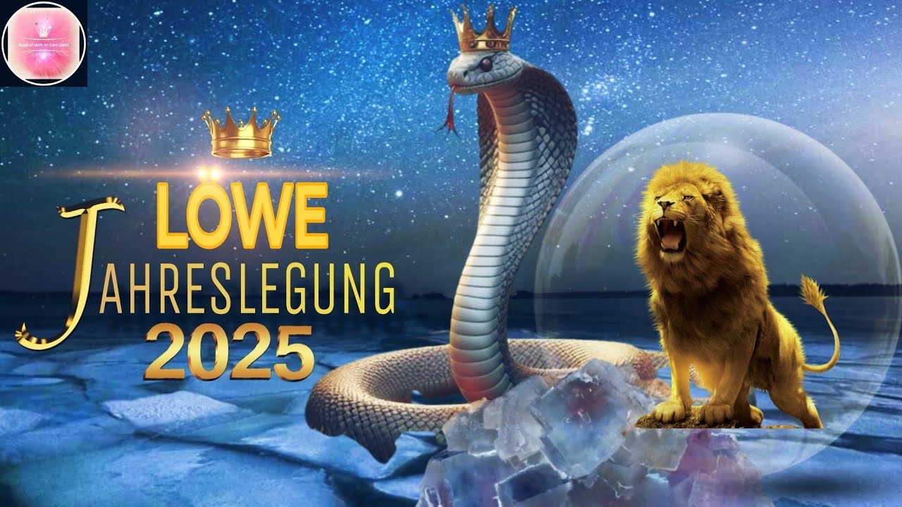 Löwe 2025 Jahreslegung| 💖 LIEBE & ZUFRIEDENHEIT pur durch diesen wichtigen Perspektivwechsel❣️🥰