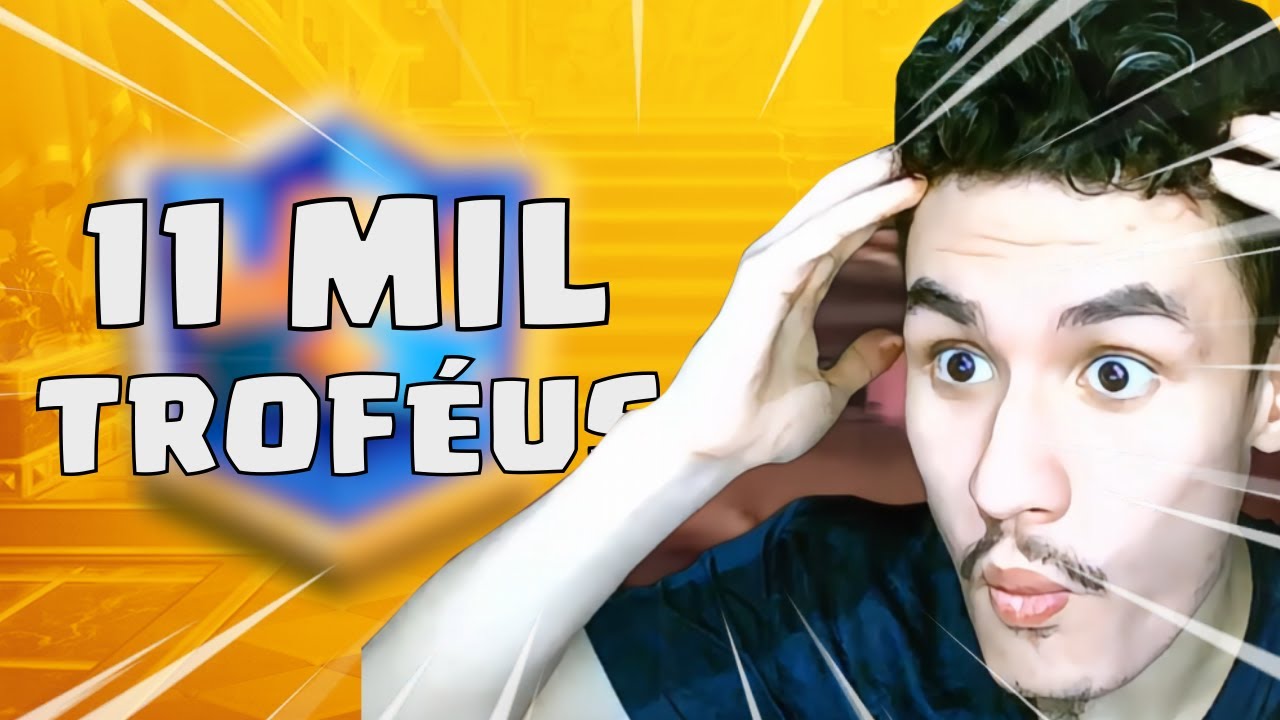 É hoje que chego nos 11500 troféus???