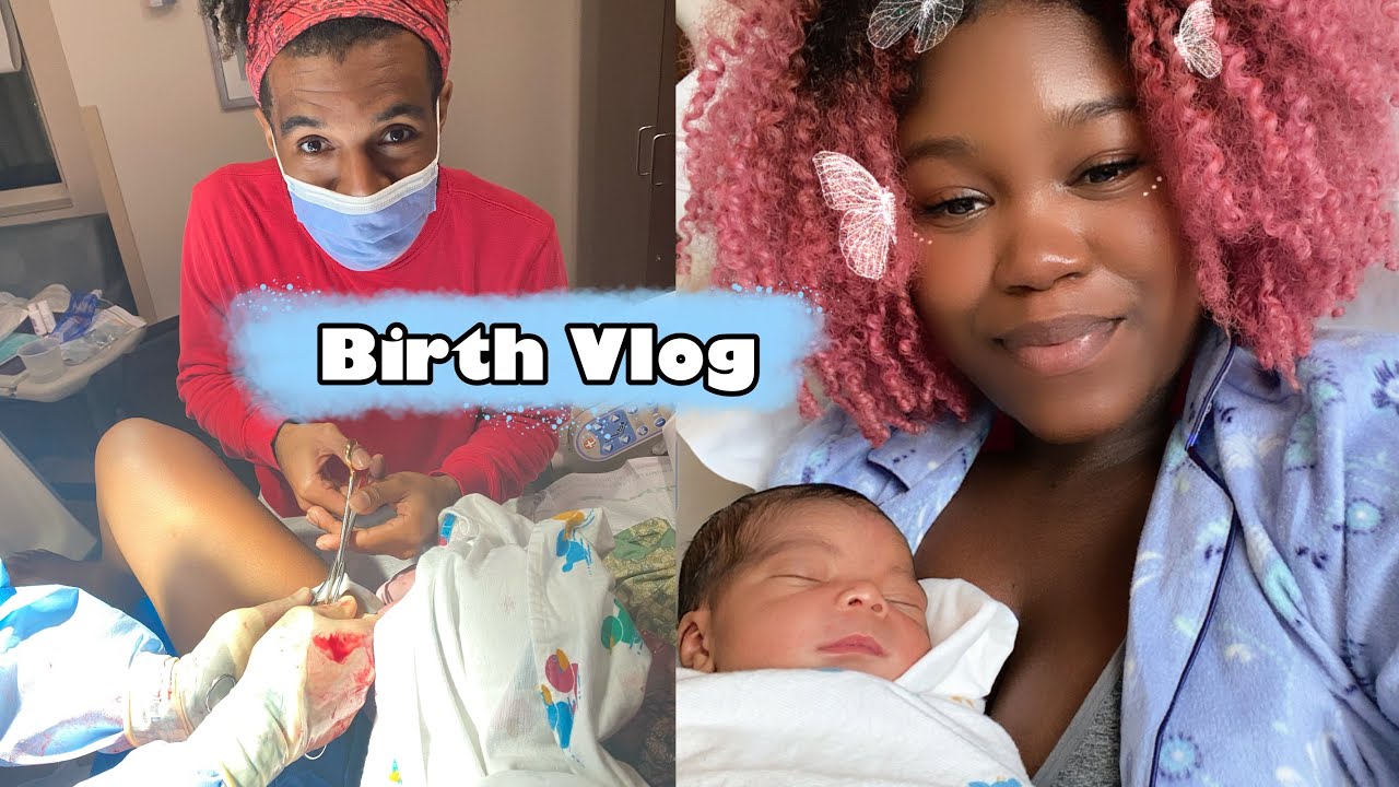 Birth Vlog | Unexpected Labor & Delivery at 37 Weeks | No Epidural