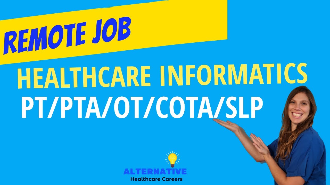 How To Start A Career In Healthcare Informatics