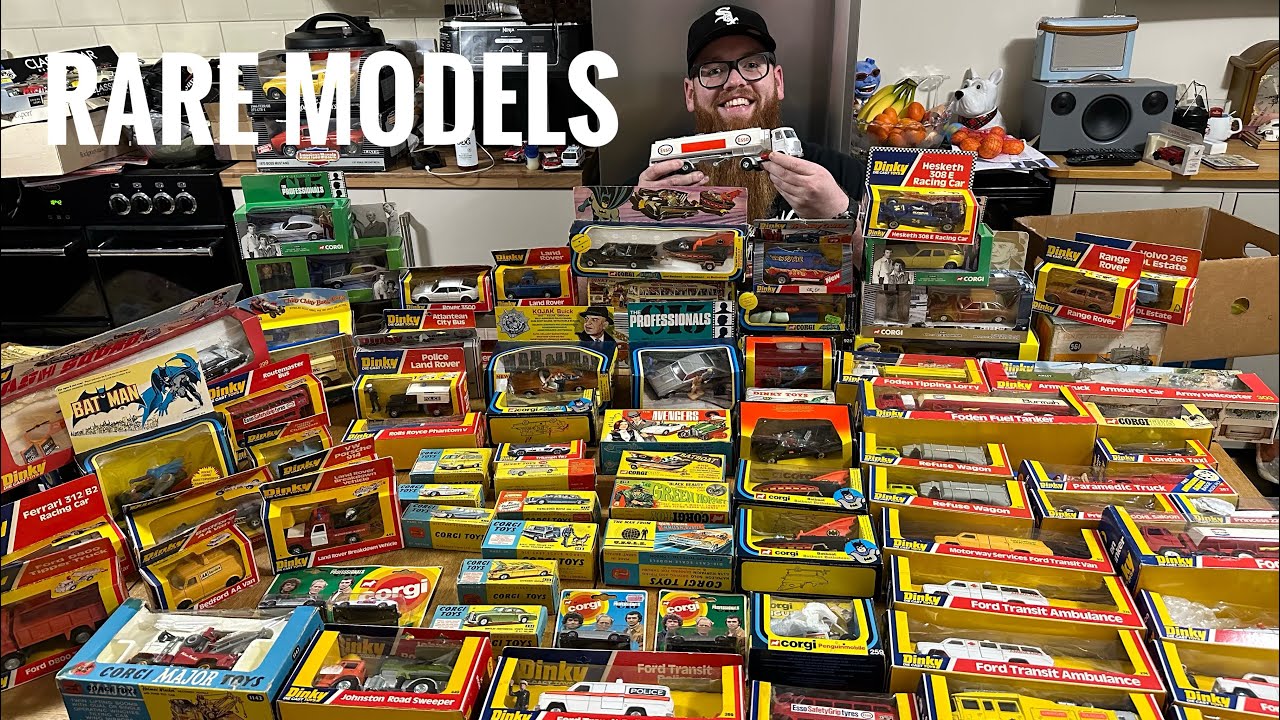 RARE VINTAGE TOYS - Corgi Toys & Dinky Toys Collection (TV / Film Models) 1960s / 1970s