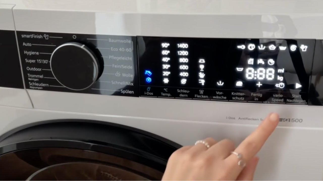 Siemens WG44G2F20 Waschmaschine iQ500 | LOHNT SICH DAS?