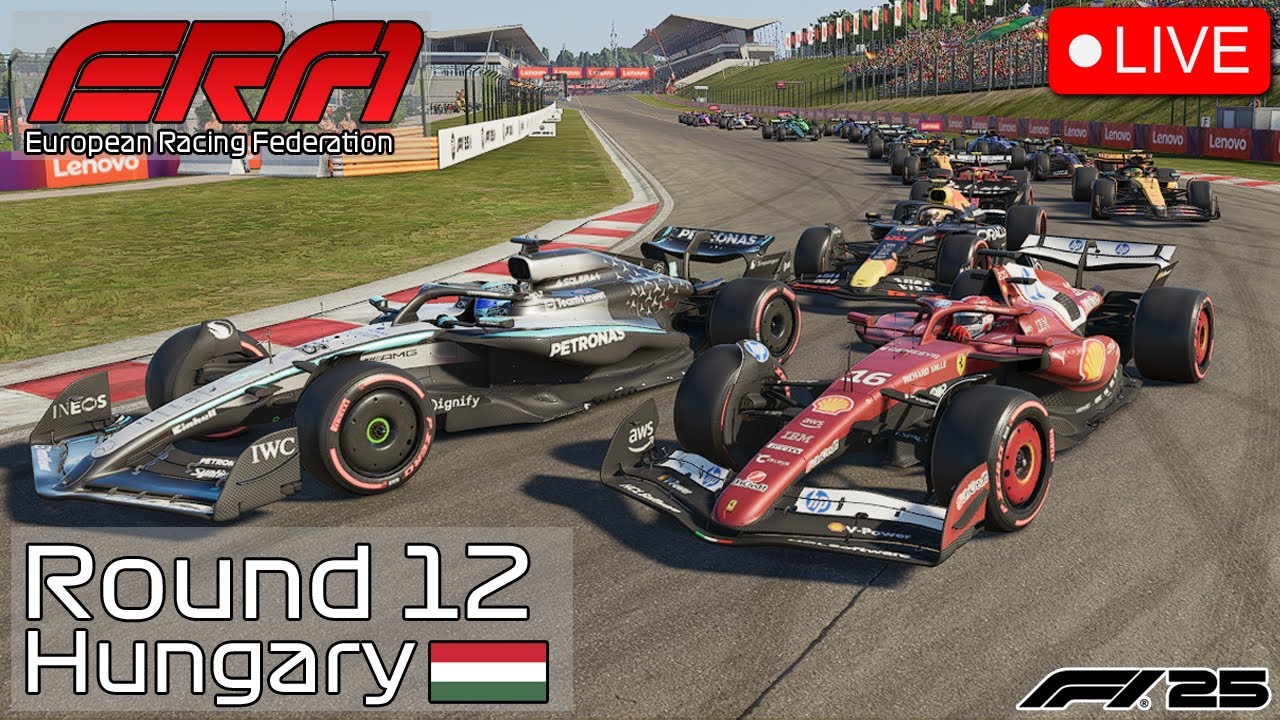 ERF1 Round 12 Hungary 🇭🇺 | F1 25