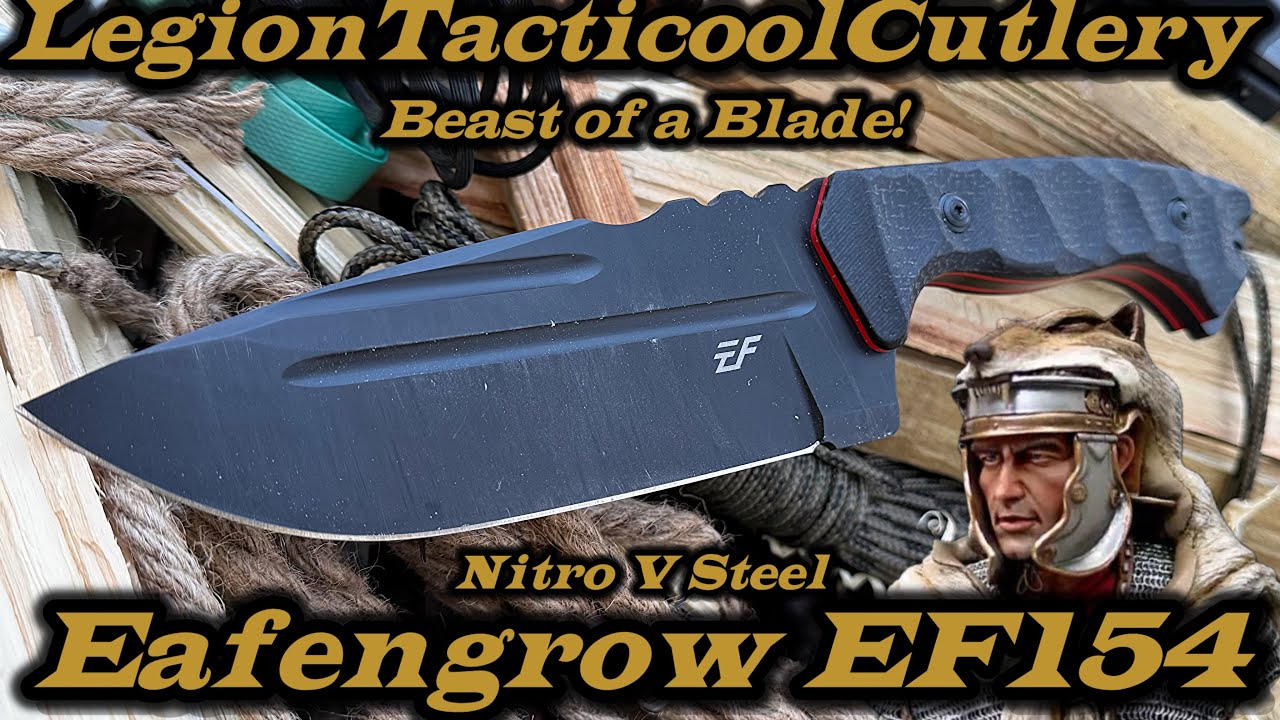Eafengrow EF154 Fixed Blade Knife Nitro-V