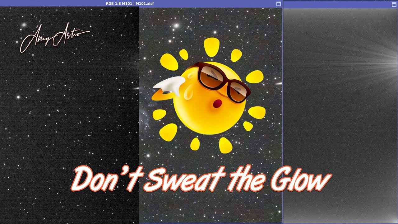 PixInsight - OSC Edit Get rid of the Amp Glow