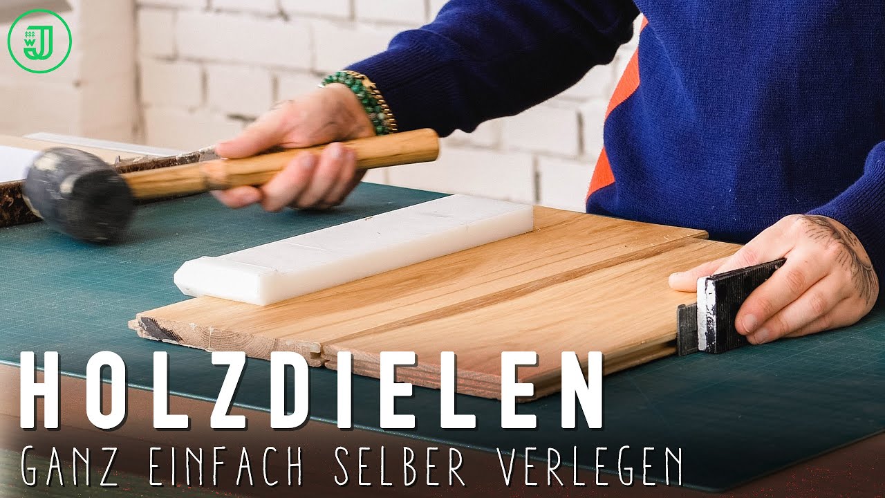 So verlegst du HOLZBODEN richtig! | #fragjonas Werkstatt-Update | Jonas Winkler