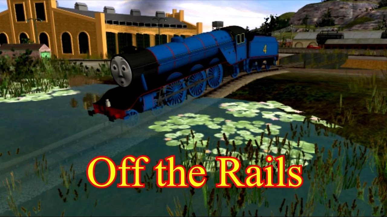 Rails of the North Western Railway - Gordon the Big Engine - Off the Rails