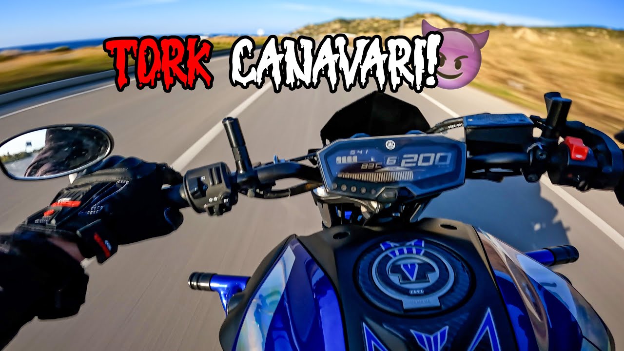 İLK DEFA MT 07 SÜRMEK \ TORK CANAVARI !!