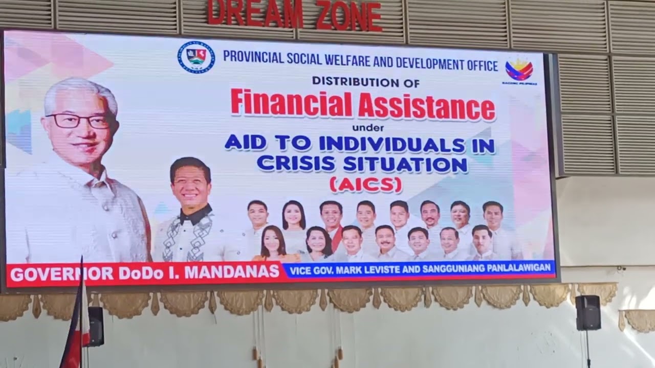 MEDICAL FINANCIAL AID TO THE POOR PEOPLE FROM PSWDO OF BATANGAS