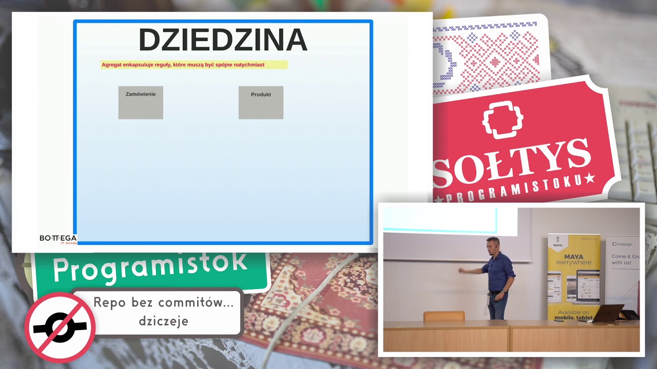 Sławek Sob&oacute;tka: DDD: Q&A - czyli co gryzie świadomego programistę/programistkę - Programistok 2017