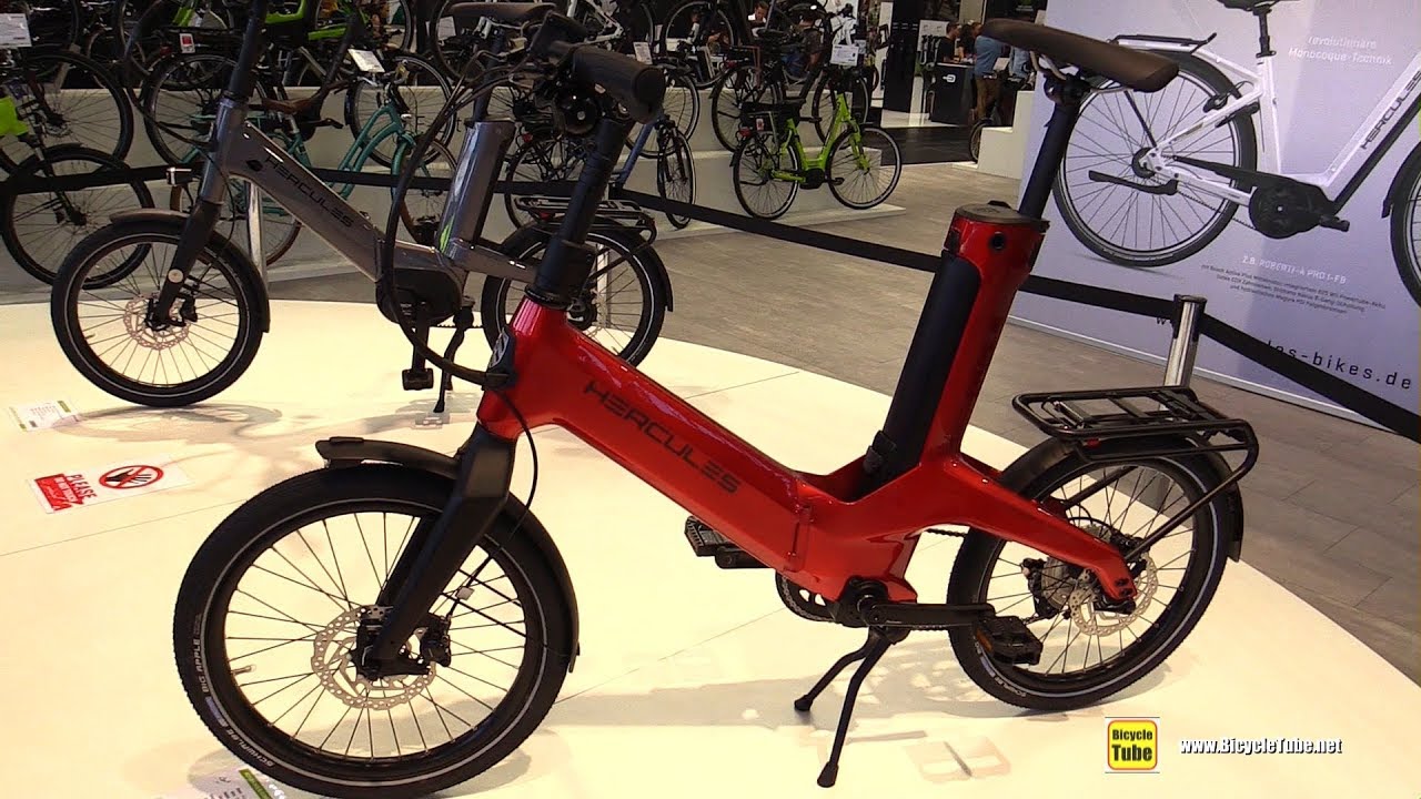 2020 Hercules Futura Fold Carbon Electric Bike - Walkaround - 2019 Eurobike