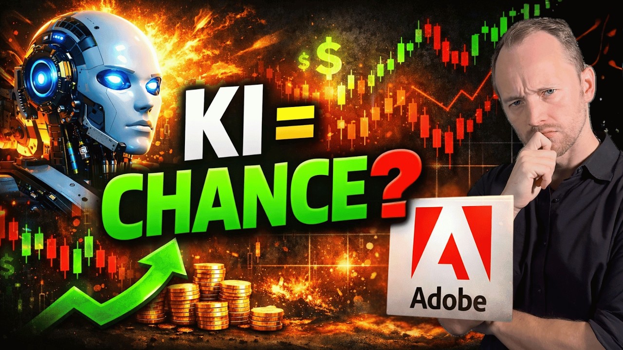 Adobe stürzt 44% ab – Goldman Sachs sagt VERKAUFEN! Aber die Zahlen erzählen eine andere Geschichte