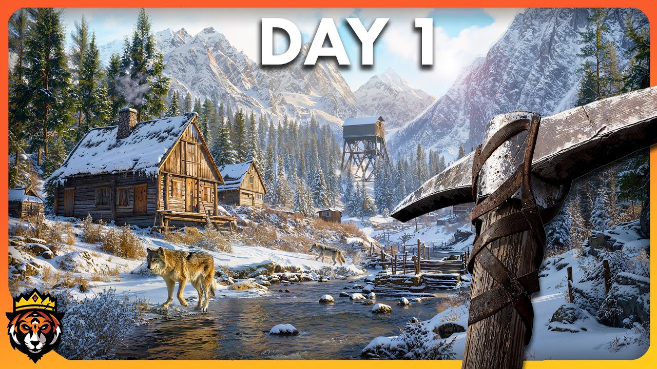 DAY 1 of Surviving the Alaskan Gold Rush of 1896...
