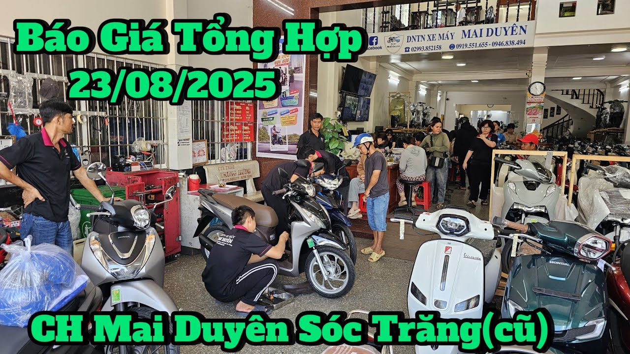 Báo giá Tổng Hợp Xe Máy ngày đông khách tại CH Mai Duyên. Khải Phạm #wave #cup #sale #ship #xe #50cc