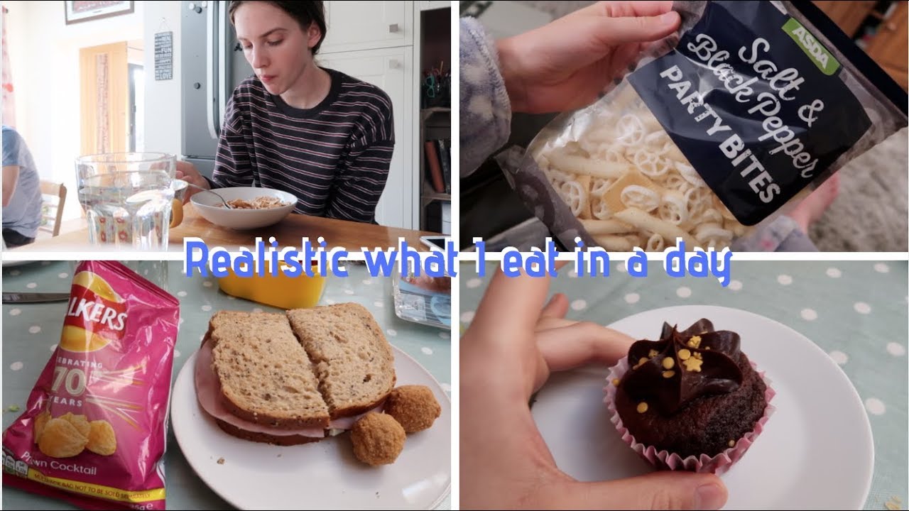 Realistic What I eat in a day