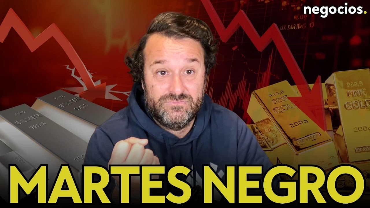 MARTES NEGRO EN LOS MERCADOS: Los metales preciosos se hunden y arrastran a las bolsas