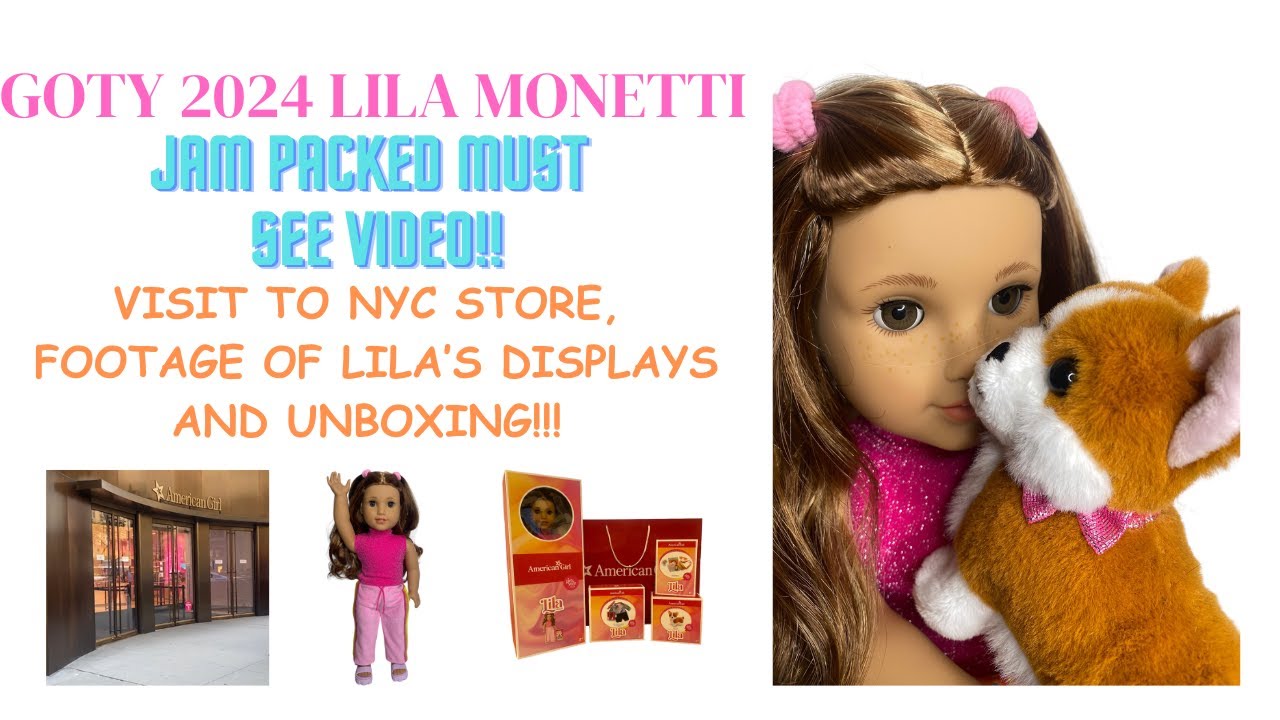 GOTY 2024 Lila Monetti, NYC Store Visit and Unboxing on her Release Day October 4, 2023