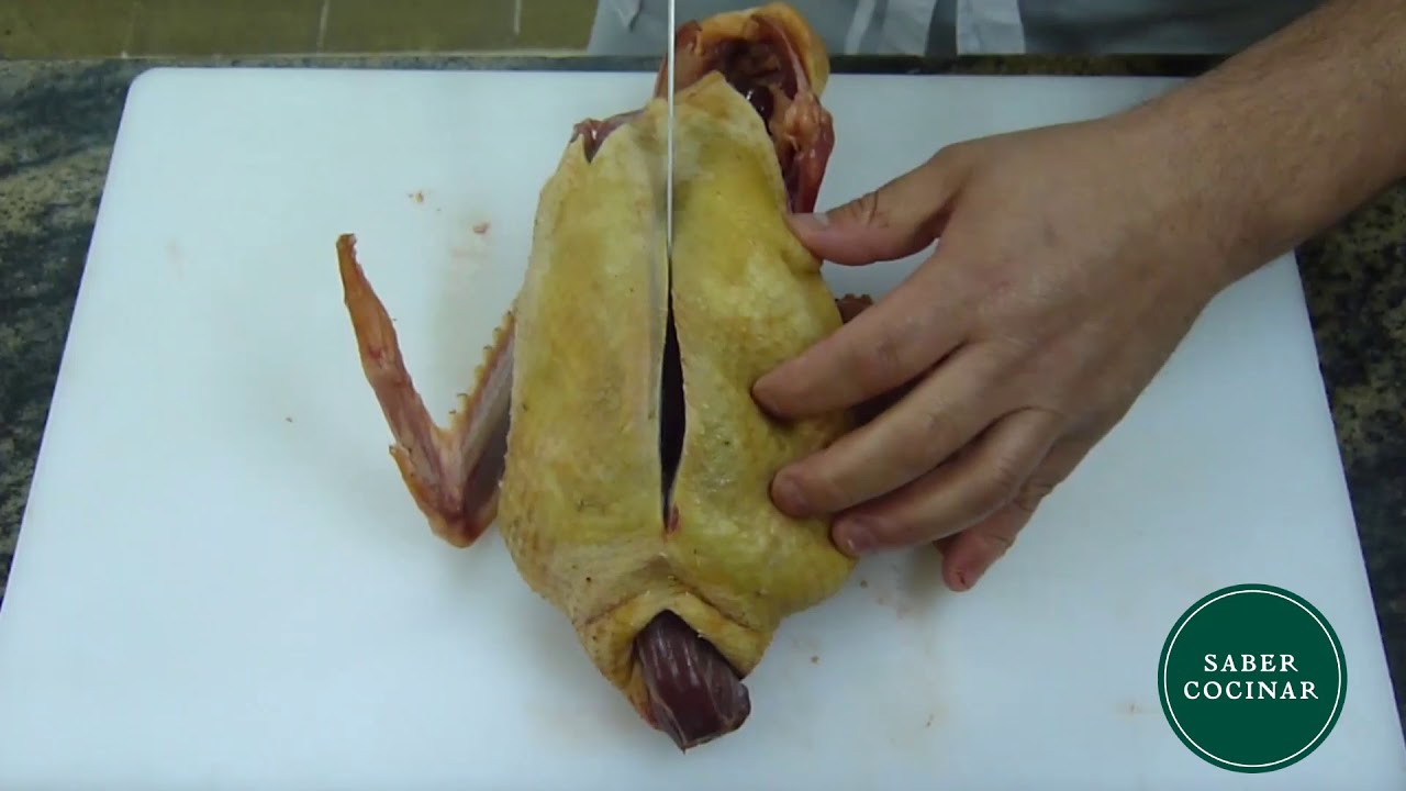 Deshuesado de pato video 7