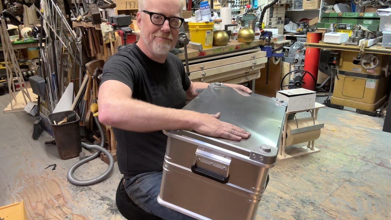 Adam Savage's Mystery Aluminum Case Mailbag