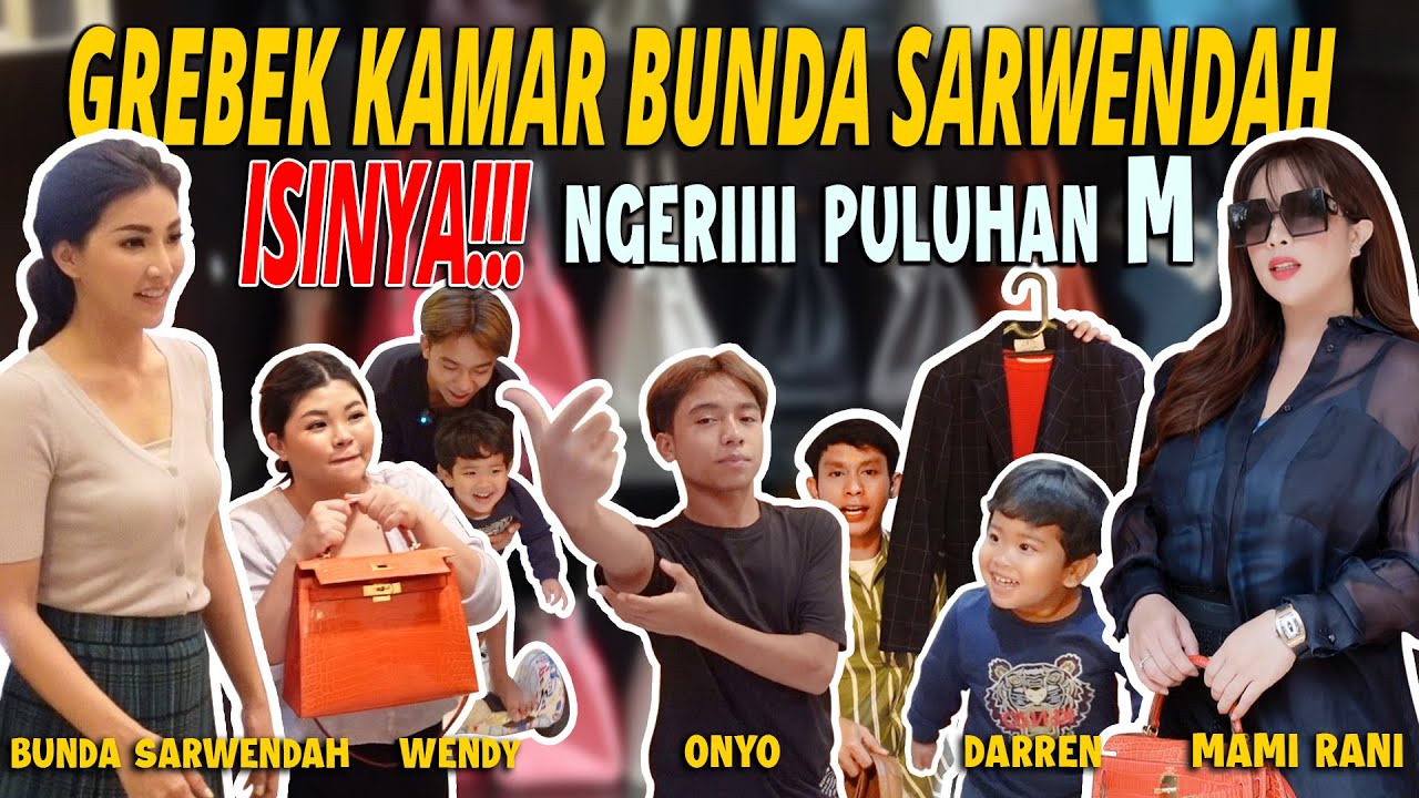GARA-GARA ONYO MAMI RANI KEKAMAR BUNDA SARWENDAH!!! UDAH KAYAK MALL