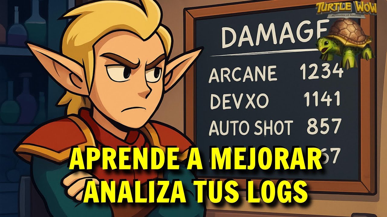 Aprende a mejorar: Analiza tus logs - Guía Turtle WoW