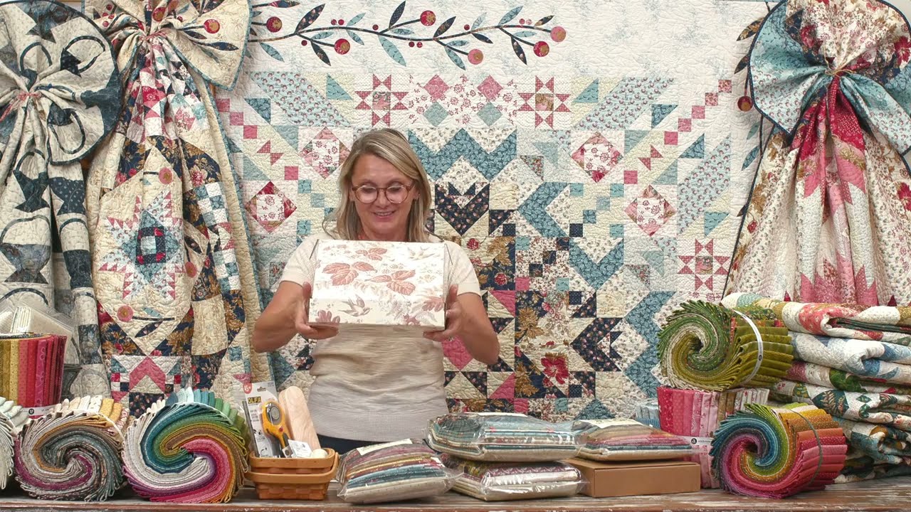 Quilting Window LIVE -  Mystery Quilt, Antique Quilt Unboxing, Block Tutorial & Trunk Show!