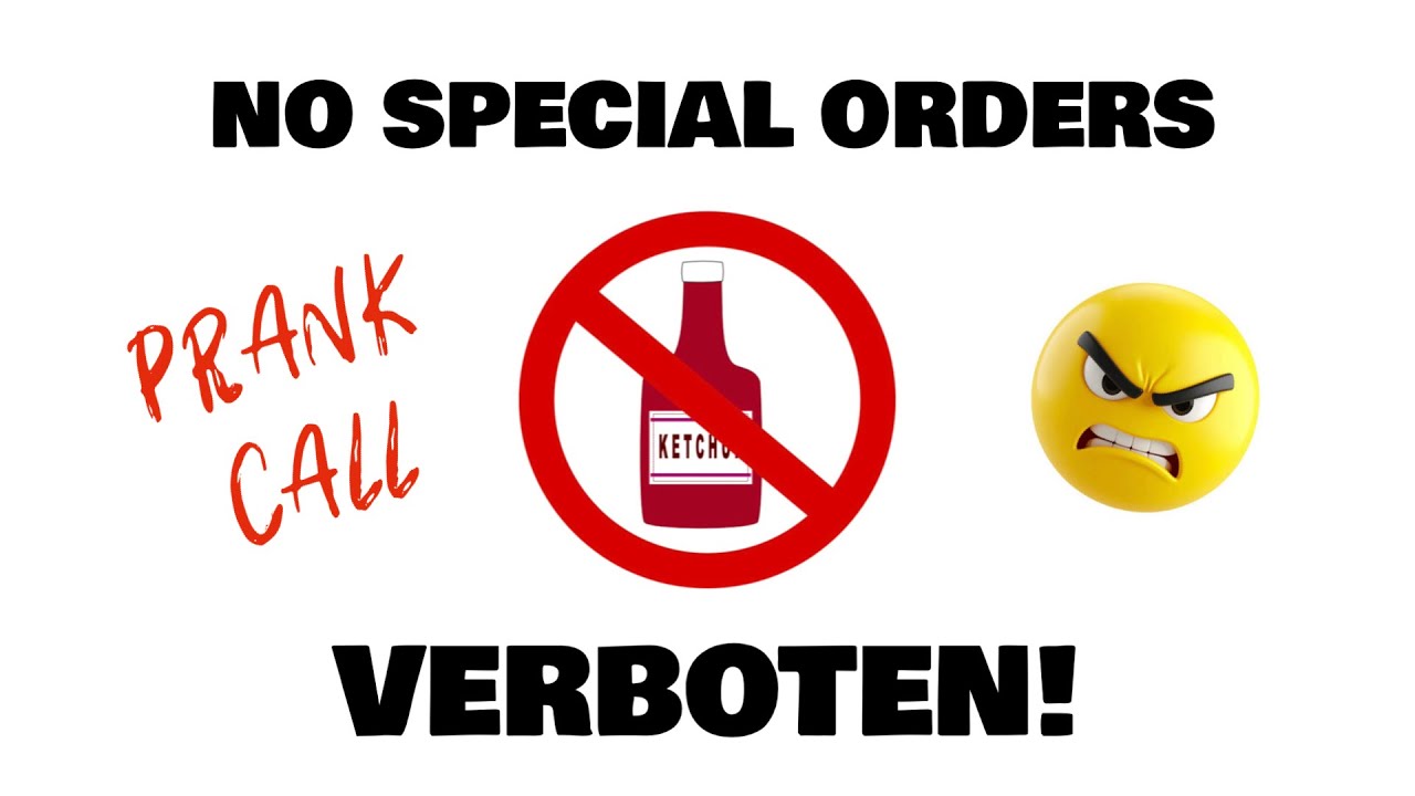 PHONE ASSASSINS “HAMBURGER WITH NO KETCHUP” PRANK CALL 🍔😡 SPECIAL ORDERS DO UPSET US!! 🔥