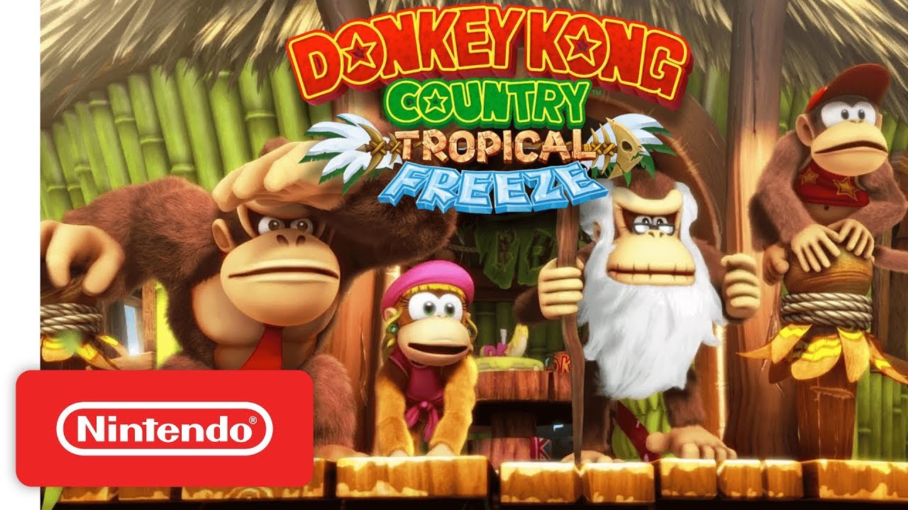 Donkey Kong Country: Tropical Freeze Gameplay Trailer - Nintendo Switch