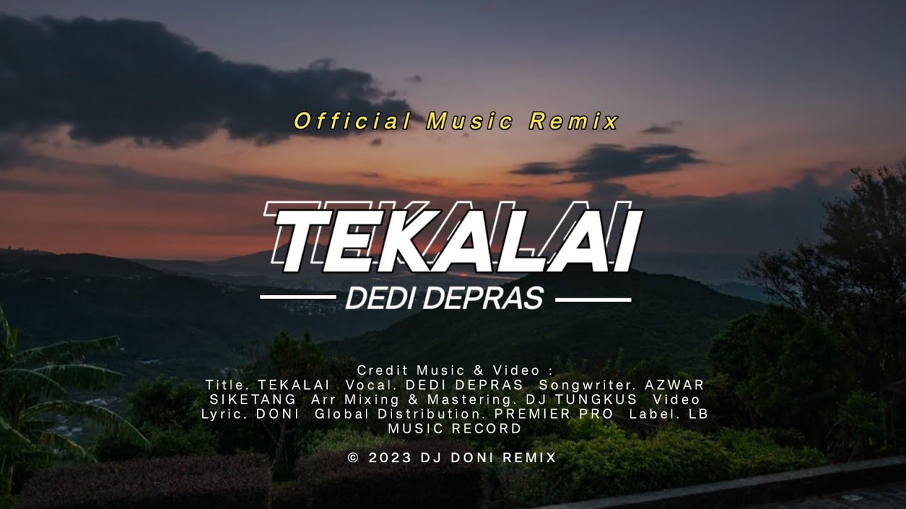 Lagu Singkil Subulussalam 2023 || Tekalai - Dedi Depras (Official Music Remix)