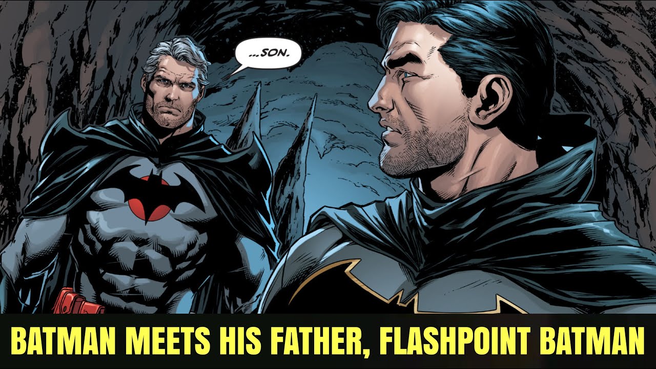 Batman meets his father, Flashpoint Batman 