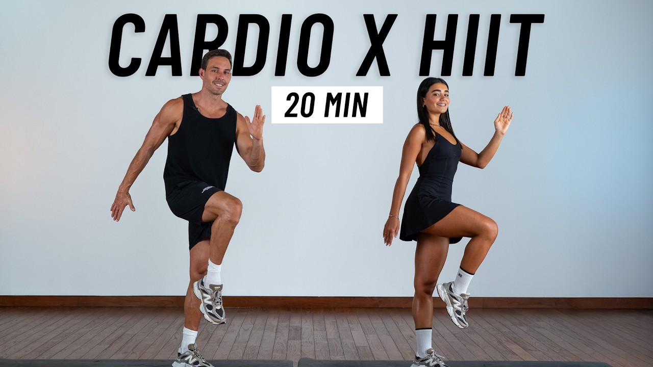20-МИНУТНАЯ ИНТЕНСИВНАЯ ТРЕНИРОВКА HIIT — ПОЛНОСТЬЮ СТОЯ — Всё тело, без оборудования