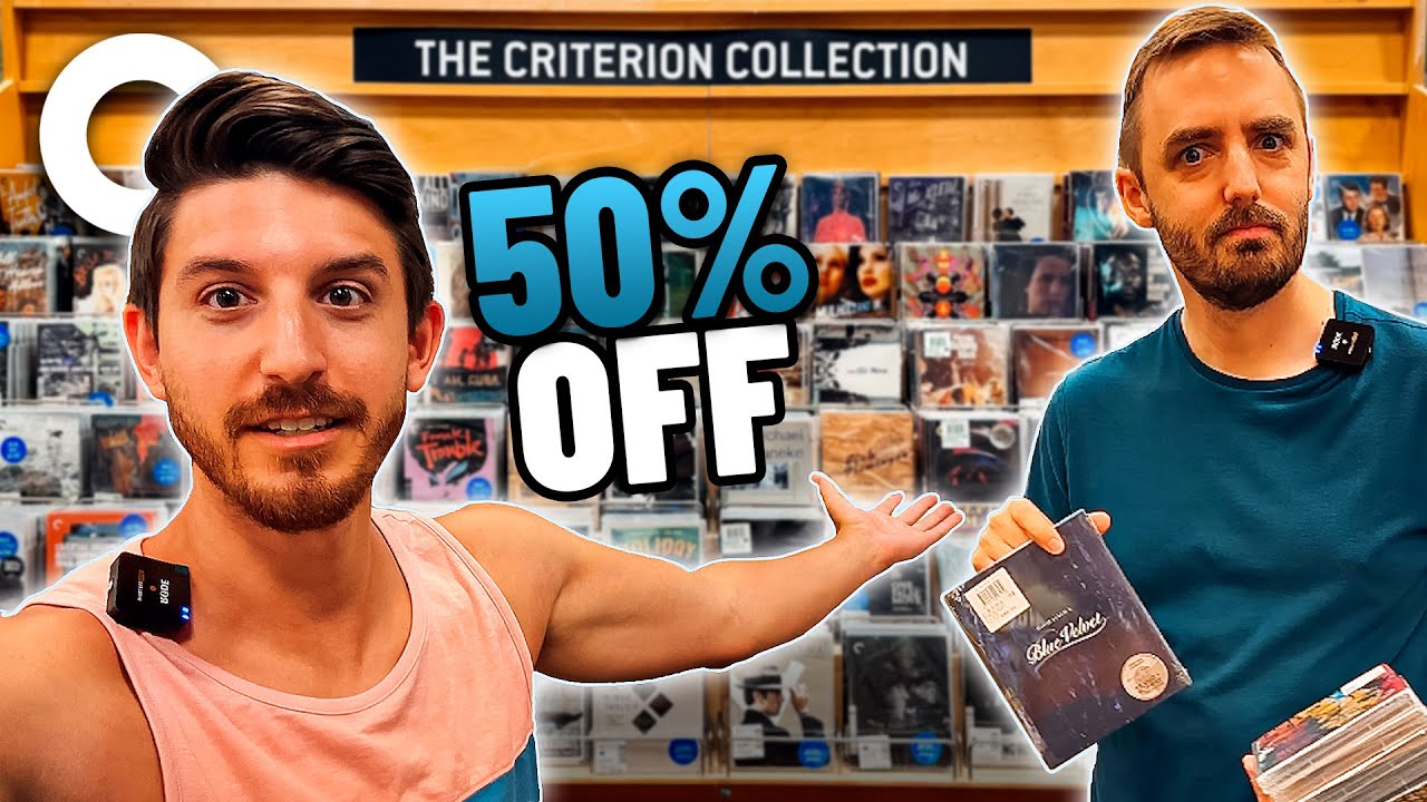 Hunting for More CRITERION SALE Blu-rays in Store | July 2024 Sale Haul #2
