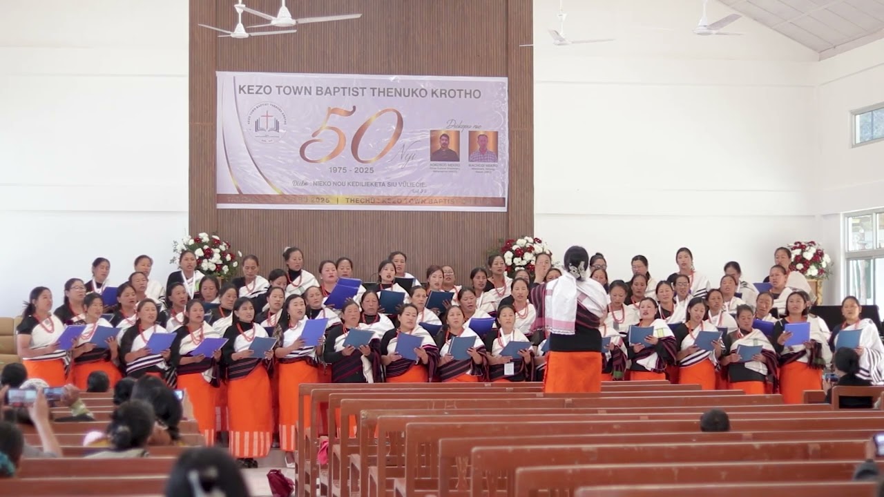 A Nou-e Neipuu Le Pezha Bate | Kezo Town Baptist Thenuko Krotho Golden Jubilee Choir