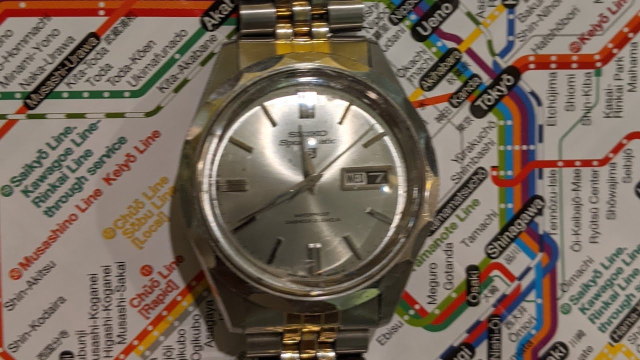 Vintage Seiko 5 Sportmatic from 1966