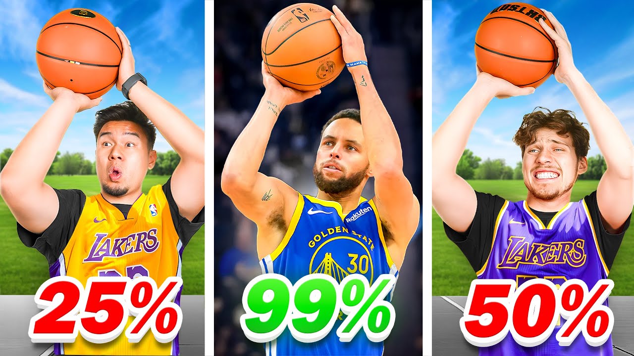 Beat the NBA Player's Shooting Percentage, Win Their Jersey!