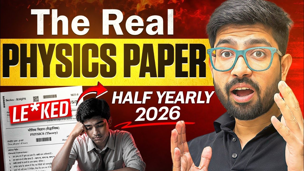 I Predicted the real Physics Paper 2027 🤯 Class 12