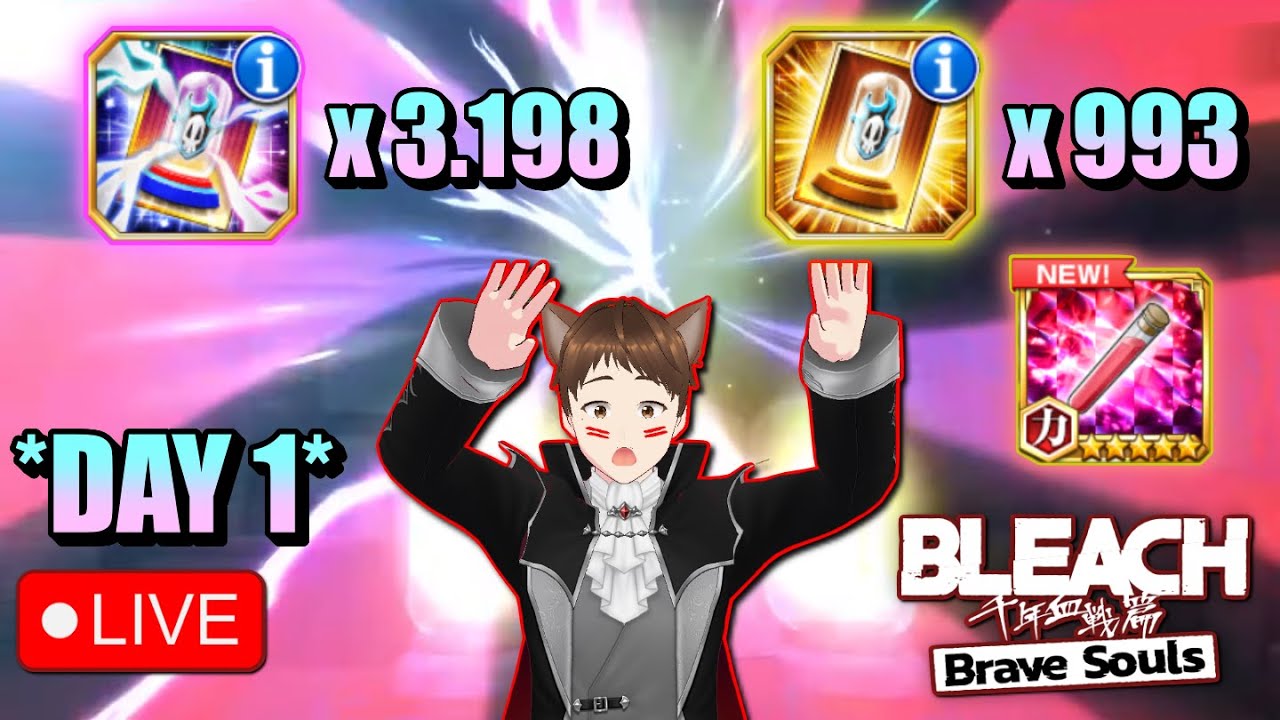 WAKTUNYA SUDAH TIBA!!! DAY 1 GACHA SEMUA TIKET BBS | Bleach: Brave Souls