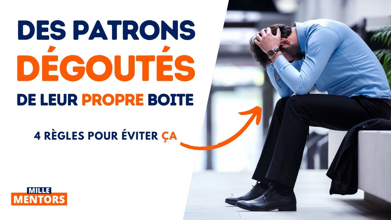 4 clés pour ne pas HAÏR sa PROPRE boite
