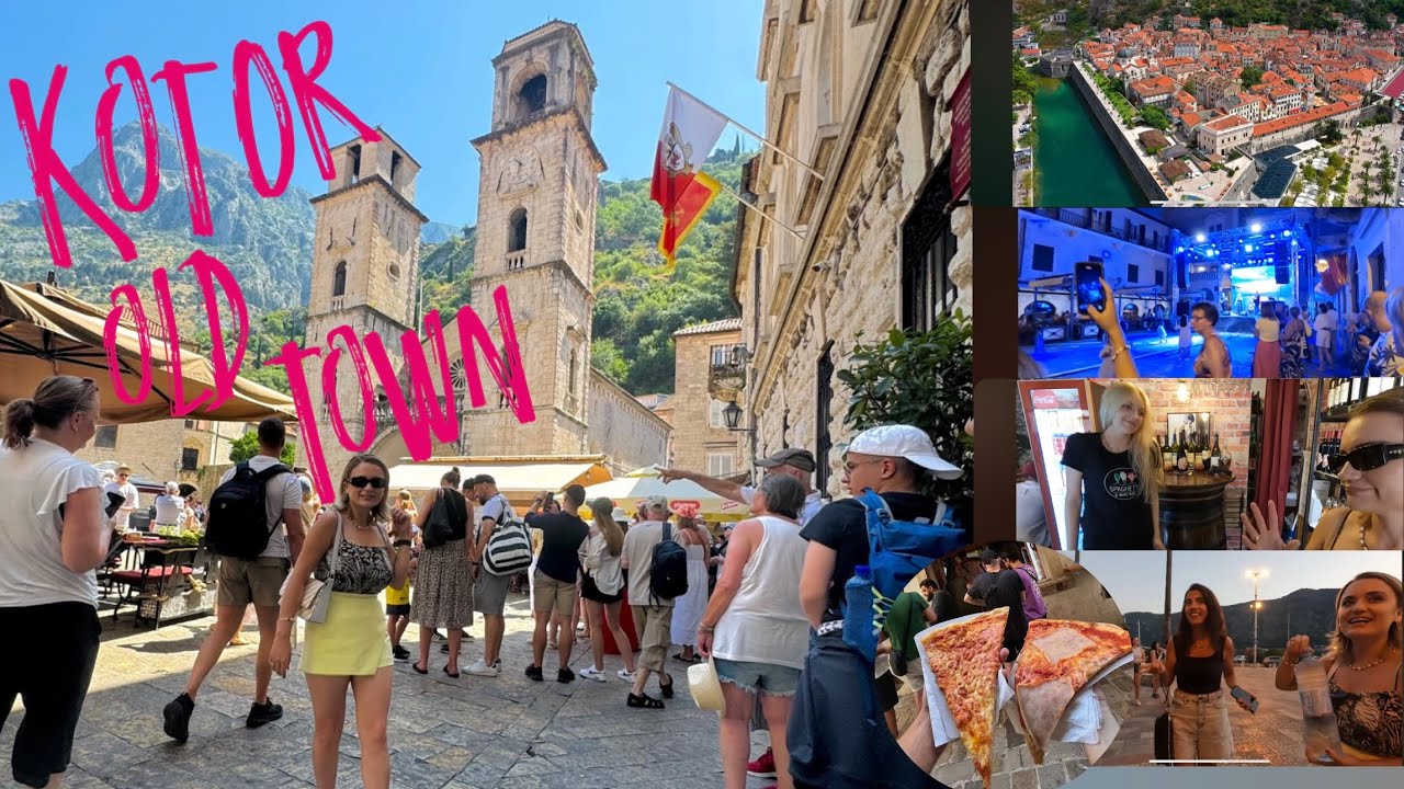 KOTOR OLD TOWN’DA SOKAKLARI GEZİYORUZ | MEŞHUR YEMEKLER VE FİYATLAR