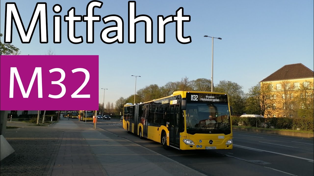 Mitfahrt | Mercedes-Benz Citaro C2 G | Linie M32 | Dallgow-Döberitz, Havelpark - S+U Rathaus Spandau