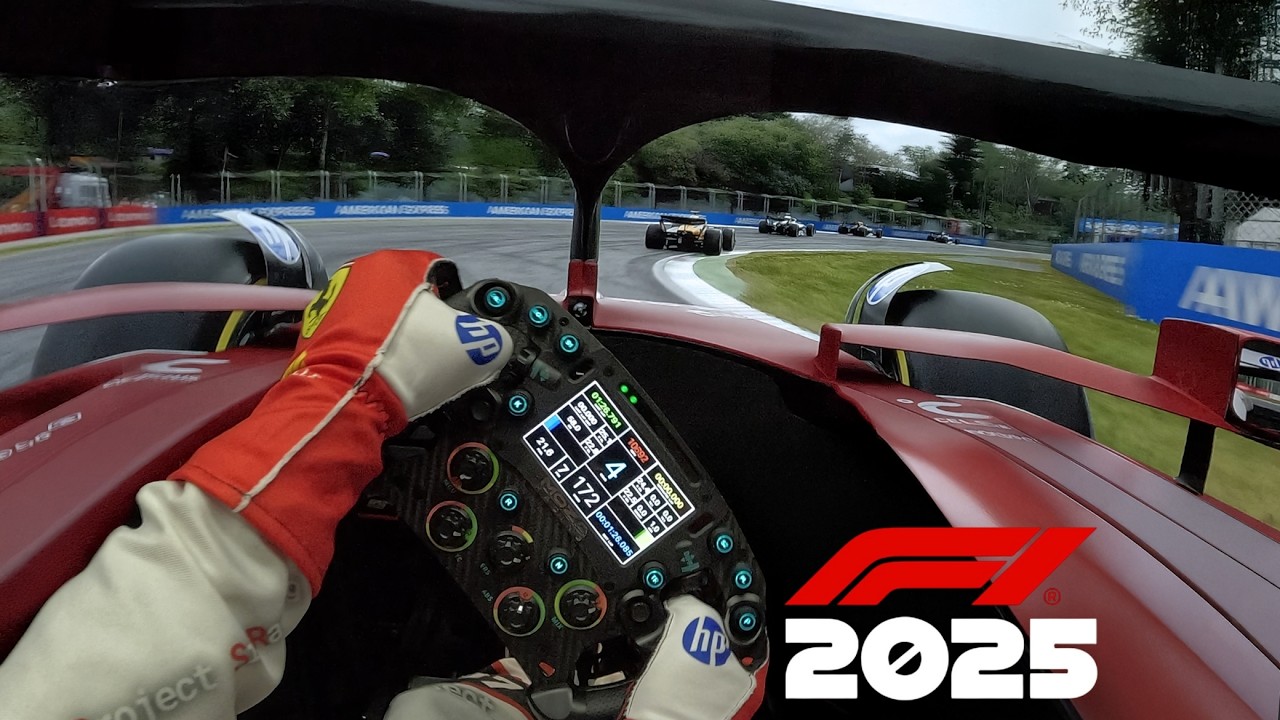 Lewis Hamilton's Ferrari SF25 at Monza - Italian GP | F1 25 Ultra Realistic