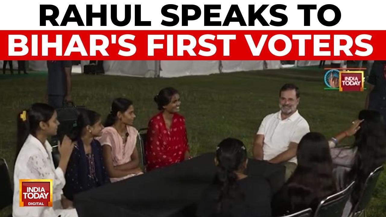 Rahul Speaks To Bihar's Young Women Voters; Demand Safety, Education, And Jobs From Government