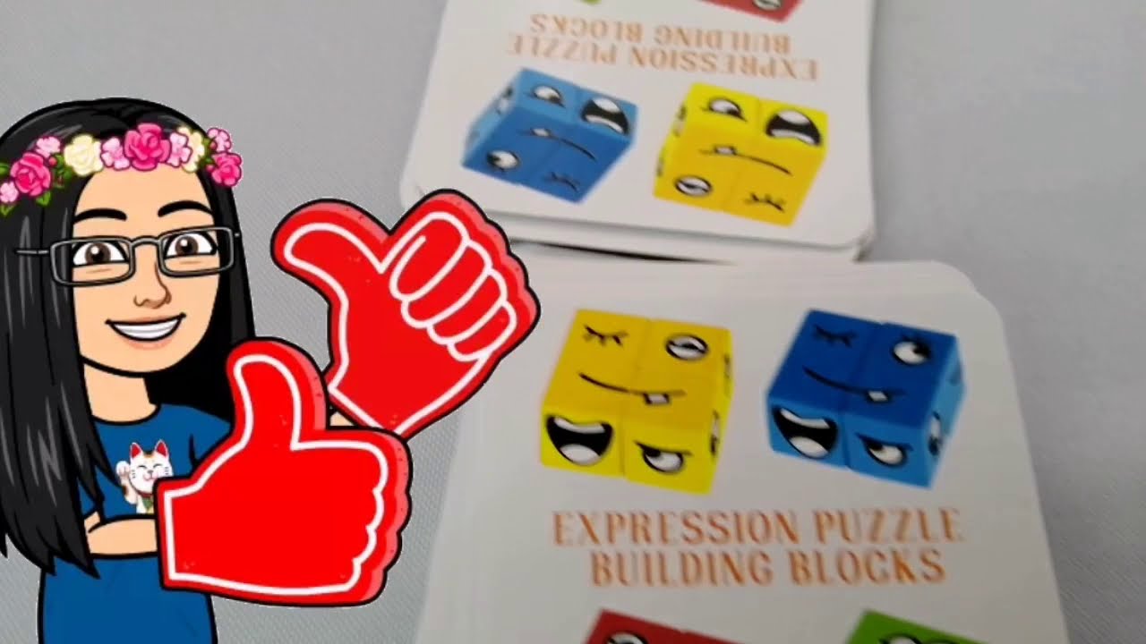 Juego de mesa Expression Puzzle Building Blocks😜